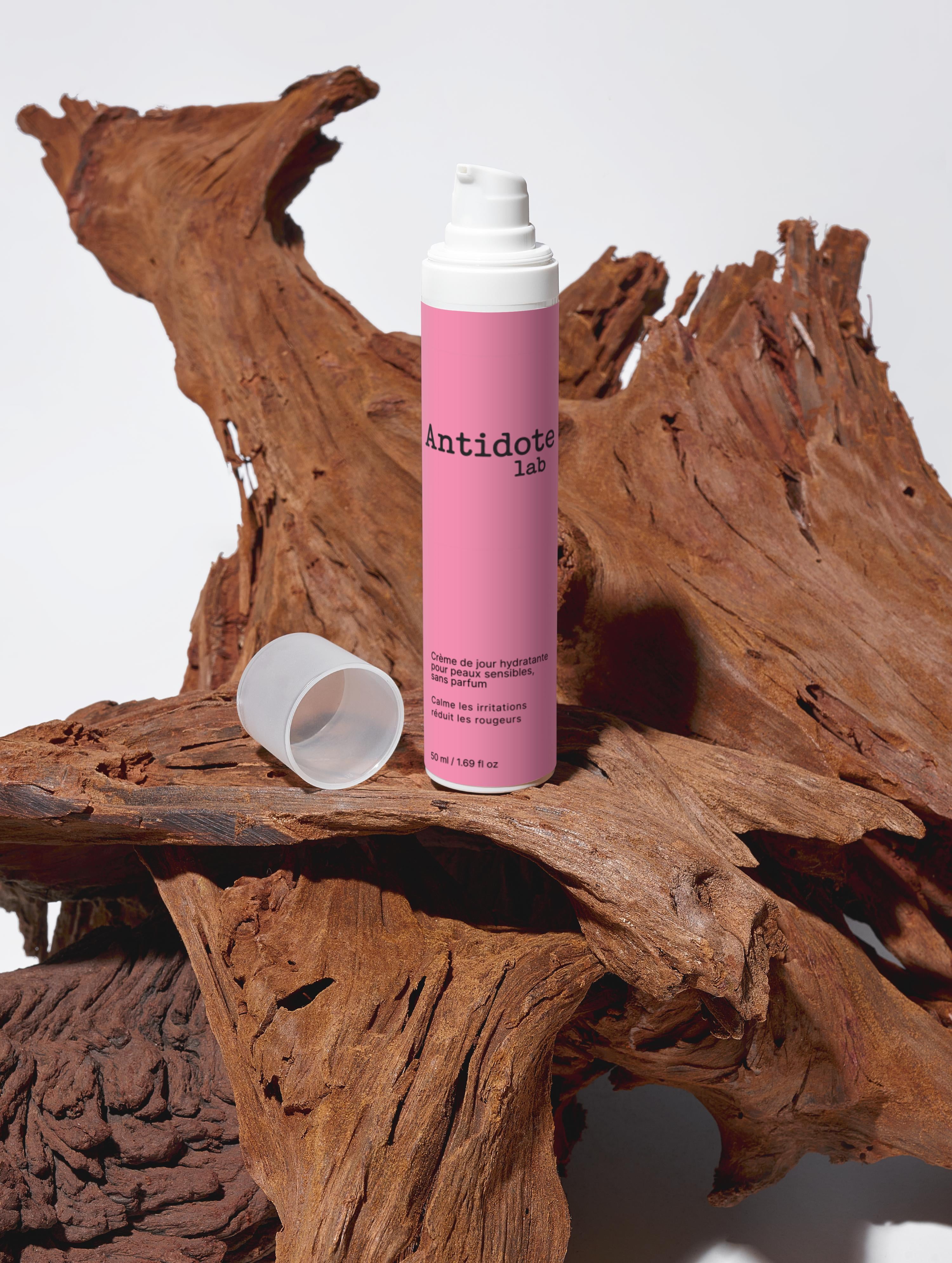 Crème hydratante pour peaux sensibles - Antidote Lab