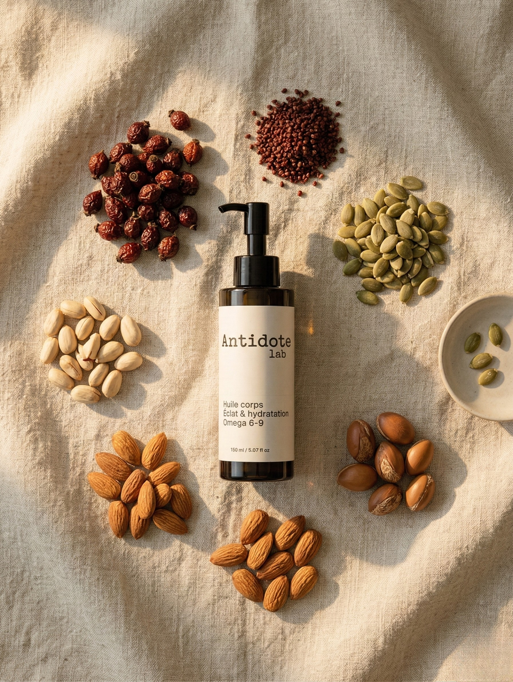 Huile corps Éclat & Hydratation, Omega 6-9