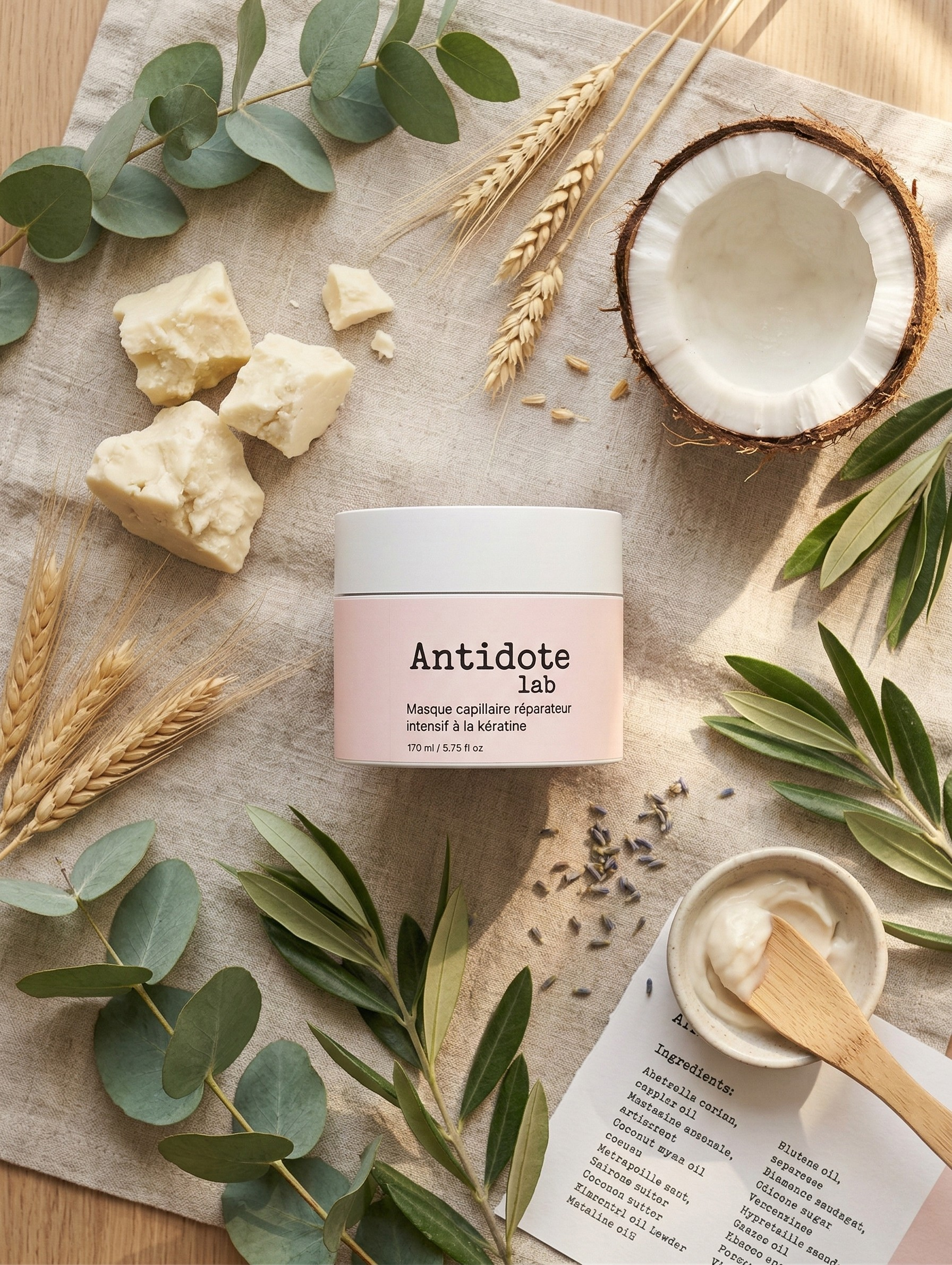 Masque à la keratine Antidote Lab