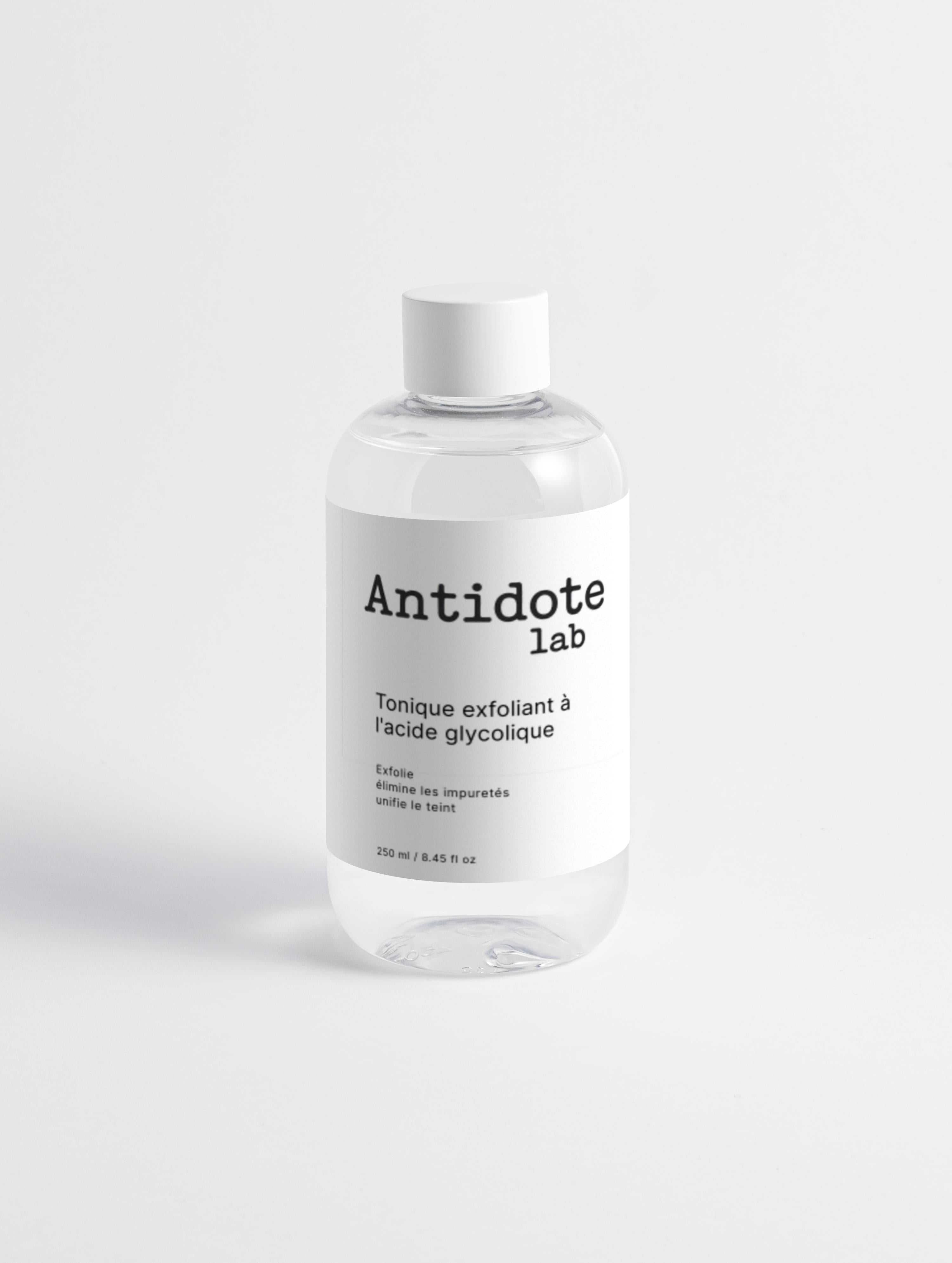 Tonique exfoliant à l'acide glycolique - Antidote Lab