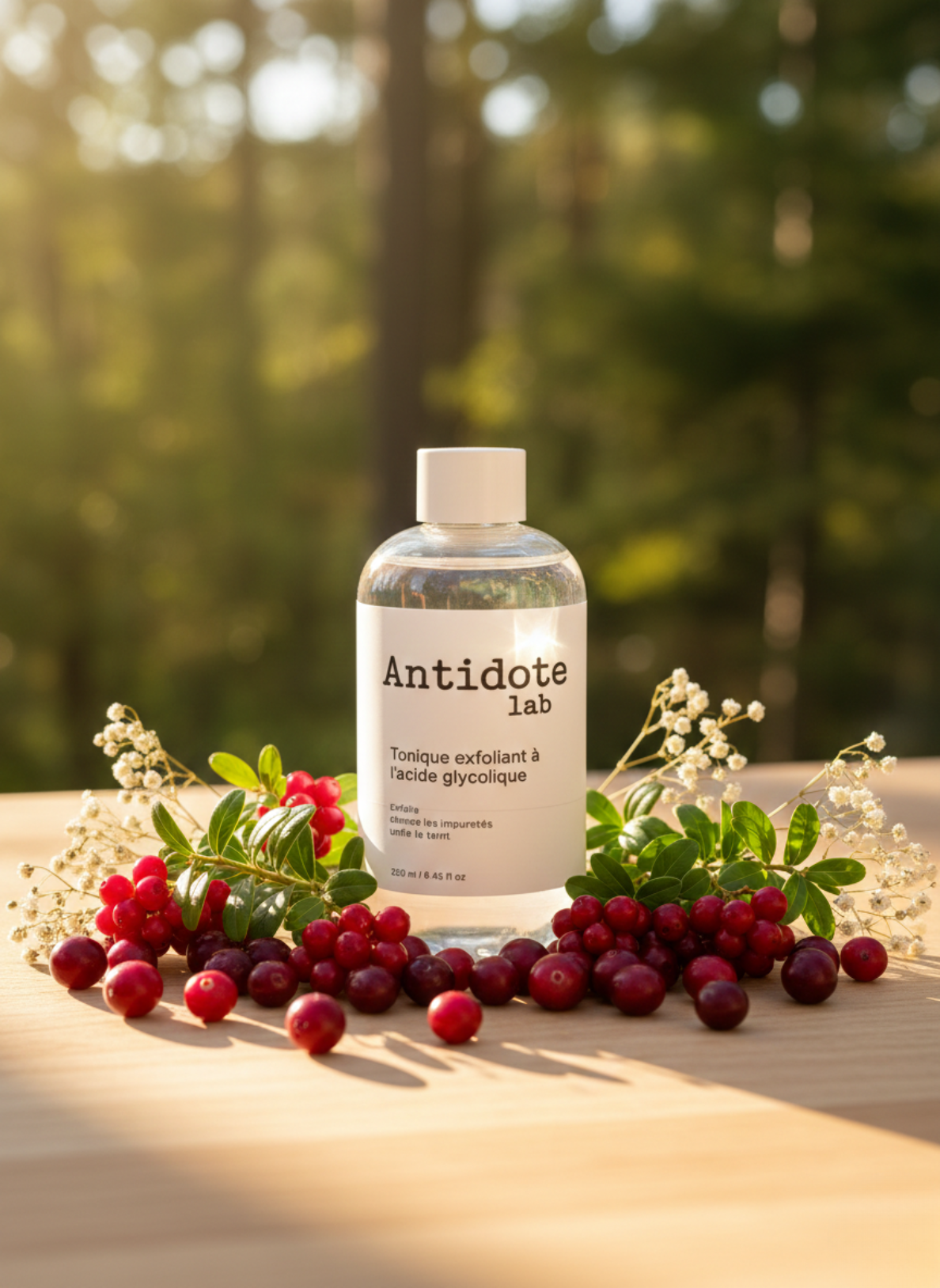 Tonique exfoliant à l'acide glycolique - Antidote Lab