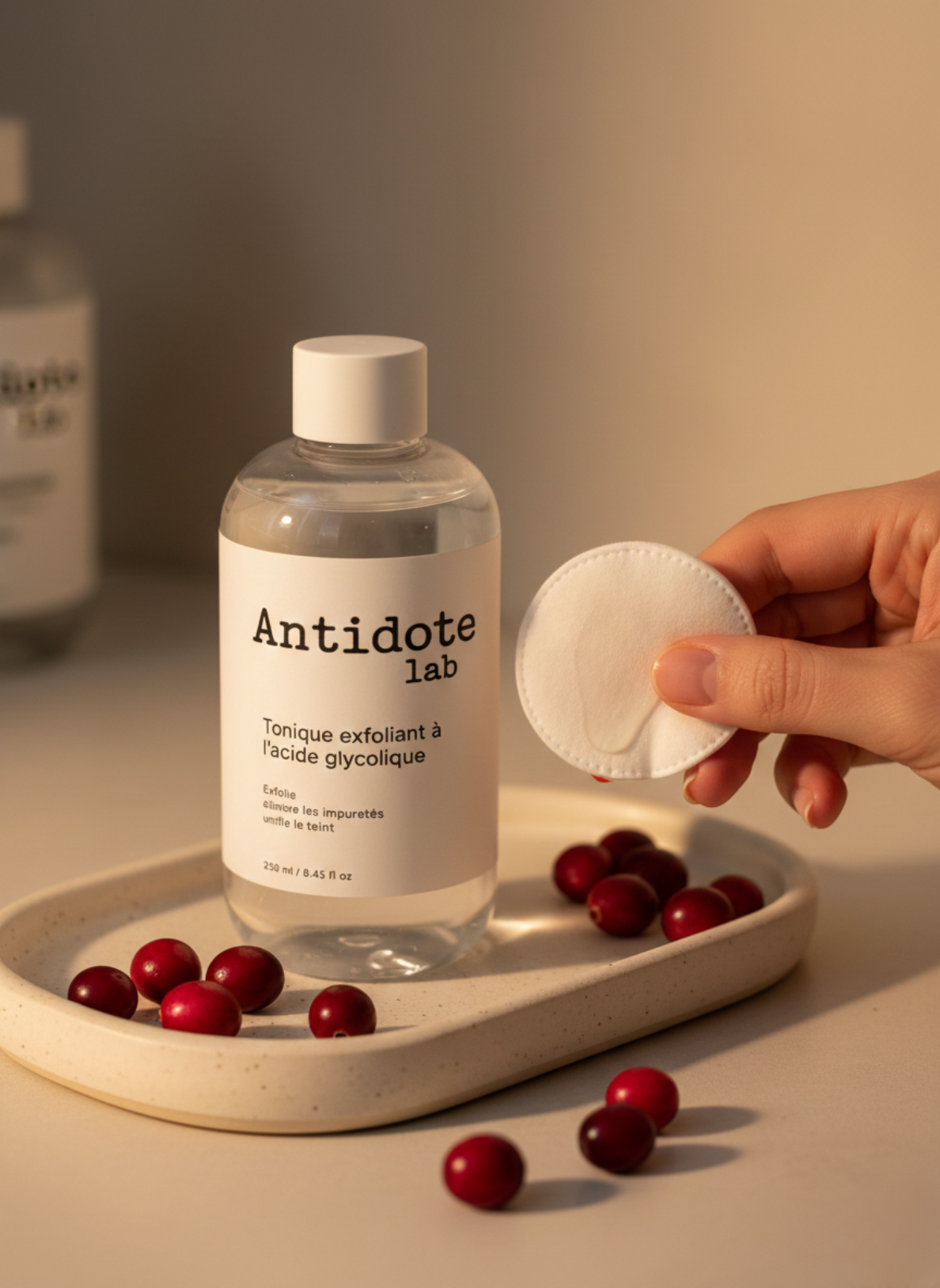 Tonique exfoliant à l'acide glycolique - Antidote Lab