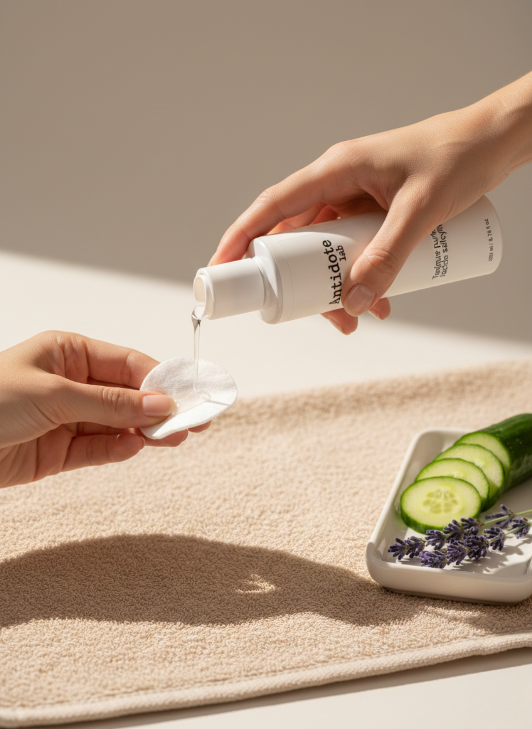 Tonique purifiant à l'acide salicylique