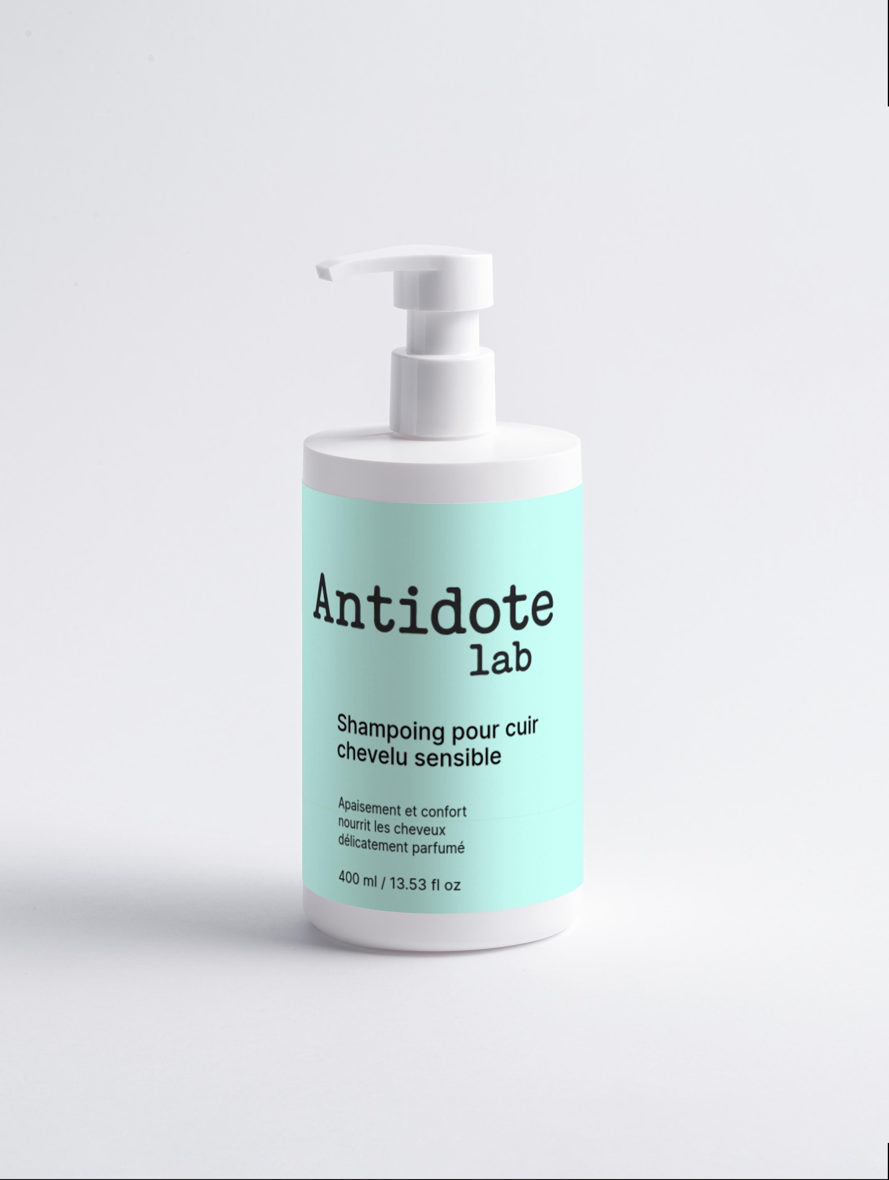 Shampoing pour cuir chevelu sensible- Antidote Lab